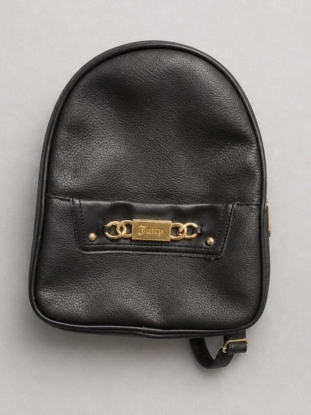Juicy Couture Black and Gold Logo Interior Patch